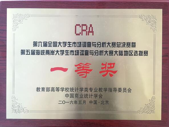 永利集团官网学生在第六届全国大学生市场调查与分析大赛中成果喜人